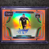 2025-26 Select Road to World Cup GERARDO ARTEAGA Pitchside Auto Orange 6/49