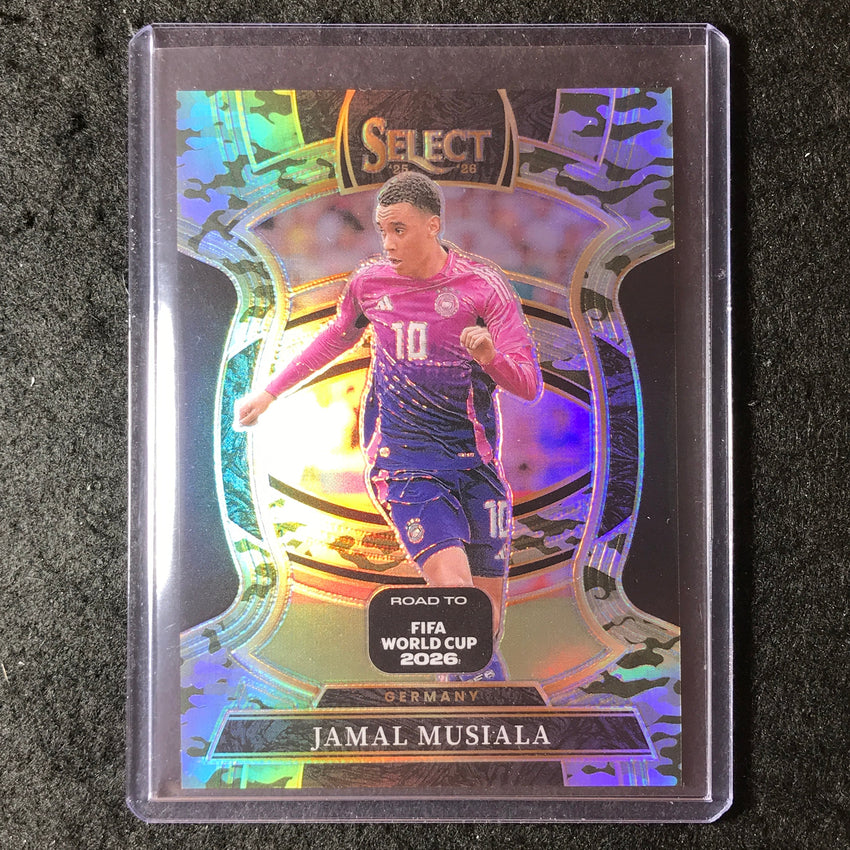 2025-26 Select Road to World Cup JAMAL MUSIALA Terrace Camo 99/199 #1