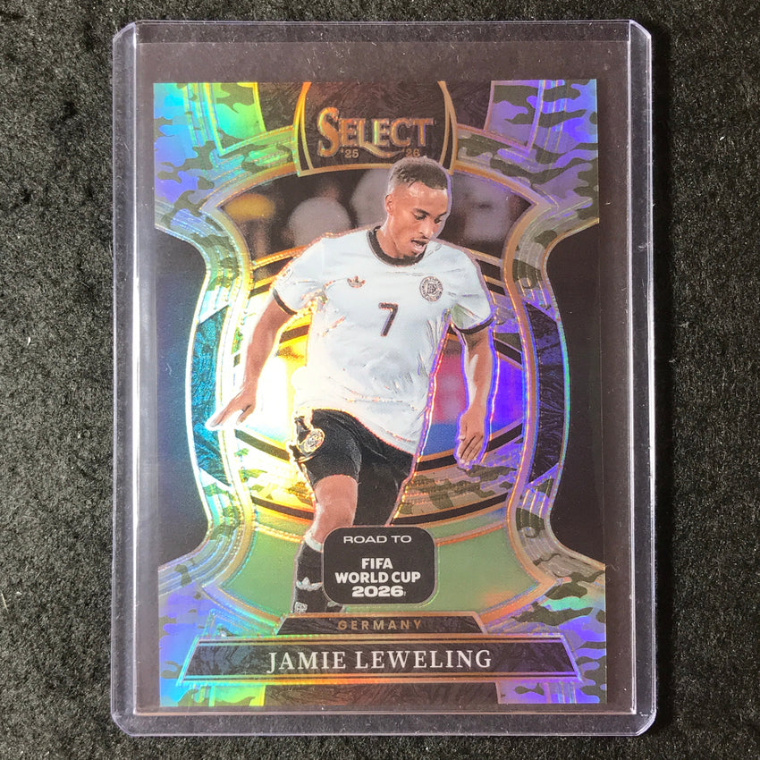 2025-26 Select Road to World Cup JAMIE LEWELING Terrace Camo 140/199 #5