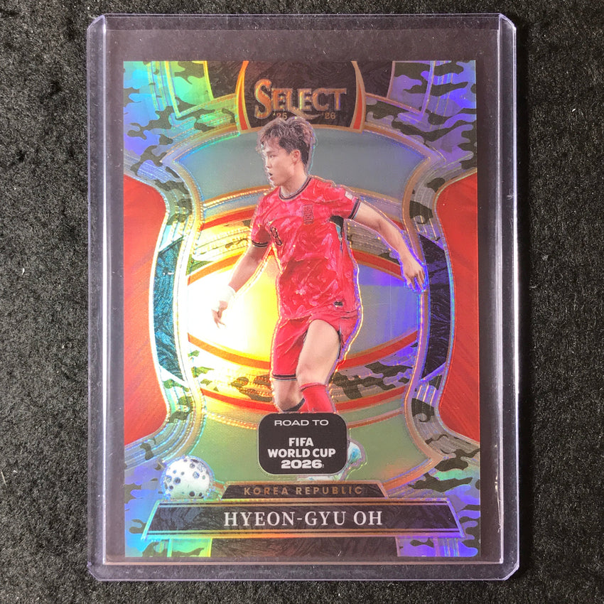 2025-26 Select Road to World Cup HYEON-GYU OH Terrace Camo 194/199 #14