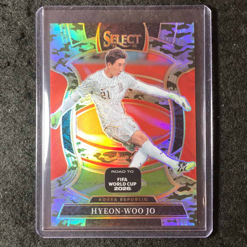 2025-26 Select Road to World Cup HYEON-WOO JO Terrace Camo 72/199 #15