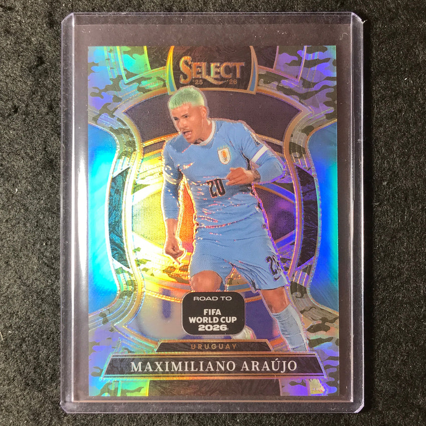 2025-26 Select Road to World Cup MAXIMILIANO ARAUJO Terrace Camo 168/199 #17