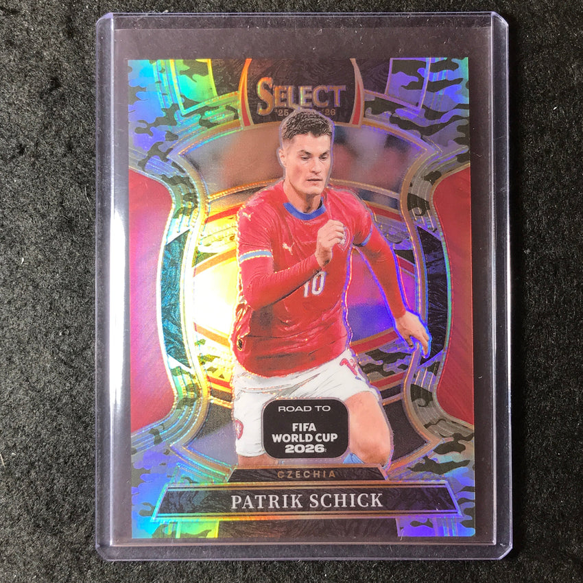 2025-26 Select Road to World Cup PATRIK SCHICK Terrace Camo 173/199 #27