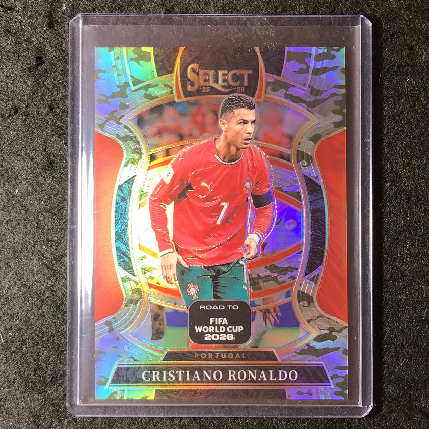 2025-26 Select Road to World Cup CRISTIANO RONALDO Terrace Camo 15/199 #48