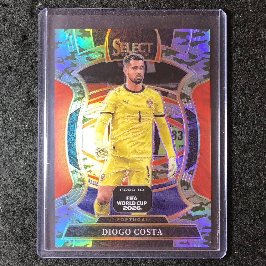 2025-26 Select Road to World Cup DIOGO COSTA Terrace Camo 5/199 #49