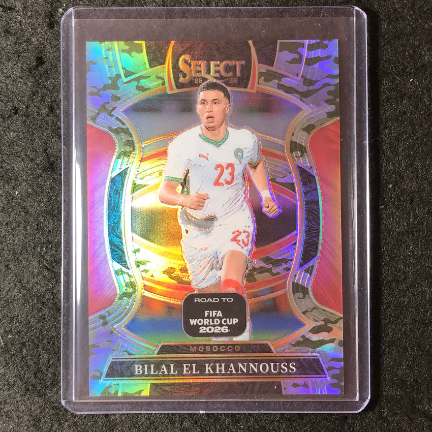2025-26 Select Road to World Cup BILAL EL KHANNOUSS Terrace Camo 32/199 #53