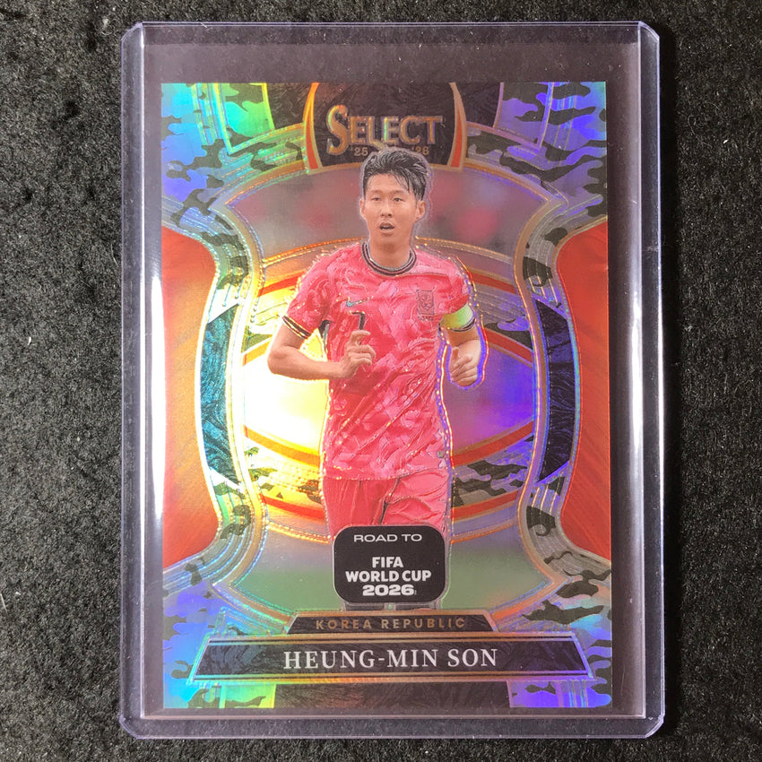 2025-26 Select Road to World Cup HEUNG-MIN SON Terrace Camo 96/199 #66