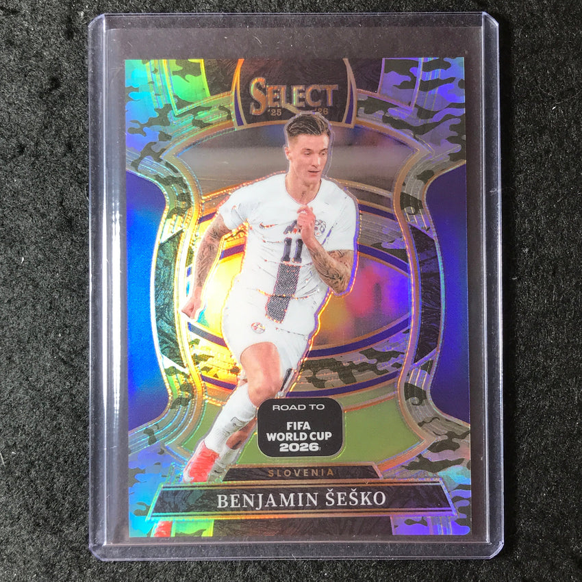 2025-26 Select Road to World Cup BENJAMIN SESKO Terrace Camo 165/199 #73