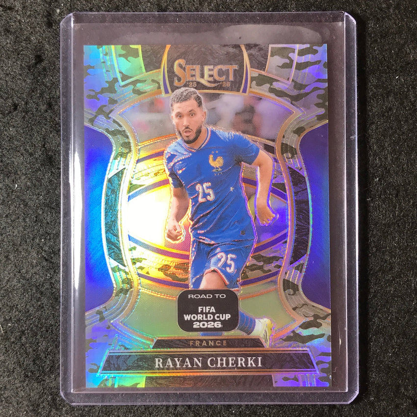 2025-26 Select Road to World Cup RAYAN CHERKI Terrace Camo 178/199 #78