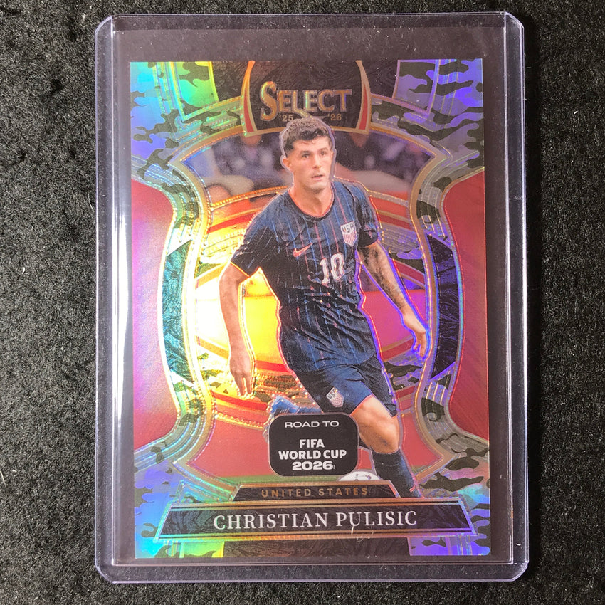 2025-26 Select Road to World Cup CHRISTIAN PULISIC Terrace Camo 171/199 #81