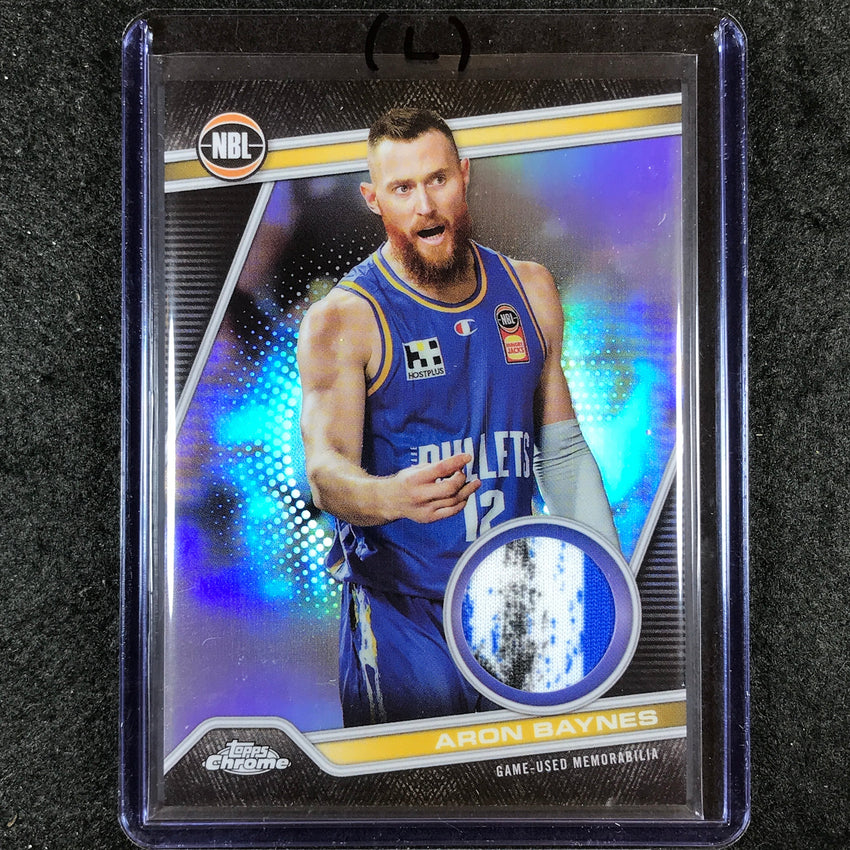 2023-24 Topps Chrome NBL ARON BAYNES NBL Relics Jersey #3 (L)