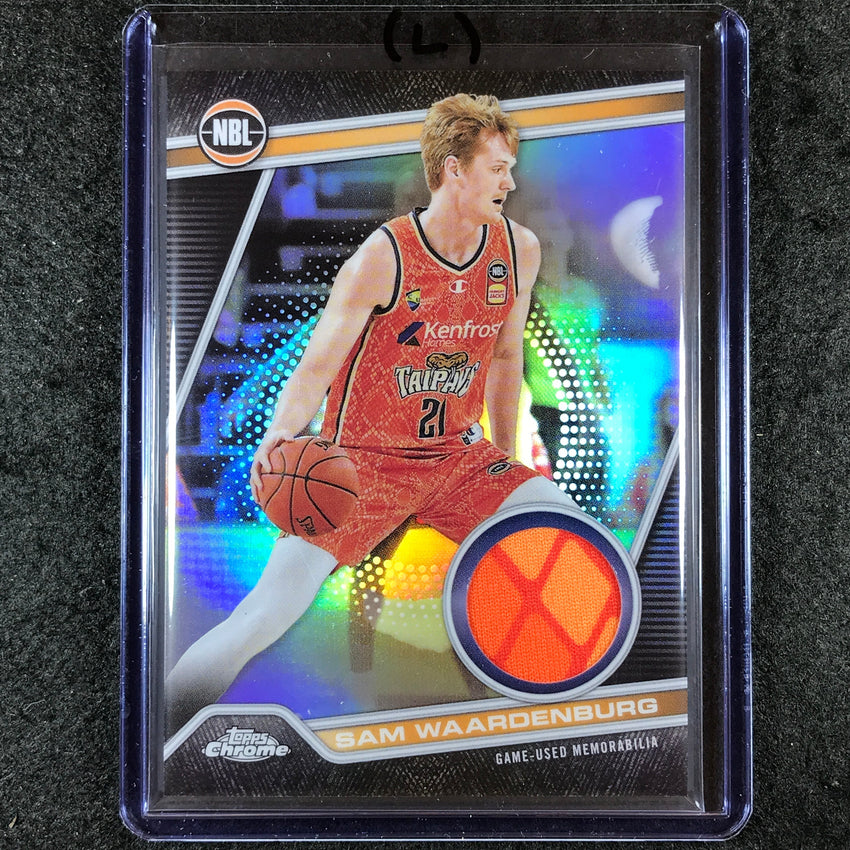 2023-24 Topps Chrome NBL SAM WAARDENBURG NBL Relics Jersey #7 (L)