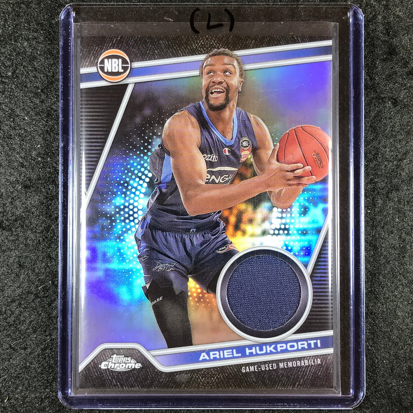 2023-24 Topps Chrome NBL ARIEL HUKPORTI NBL Relics Jersey #11 (L)