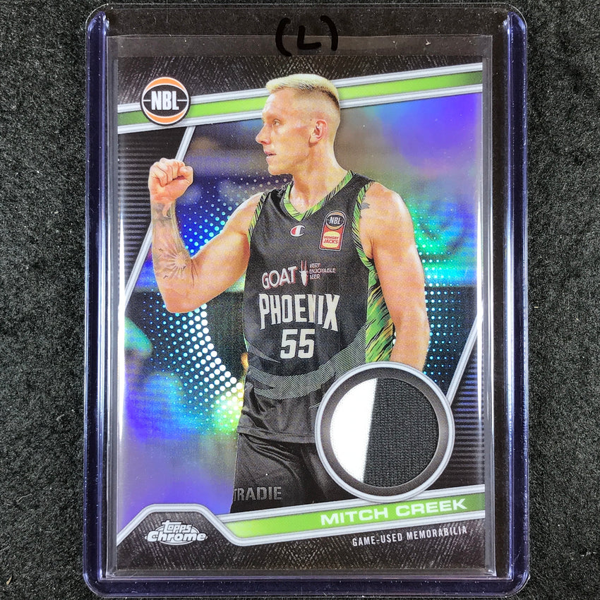2023-24 Topps Chrome NBL MITCH CREEK NBL Relics Jersey #22 (L)