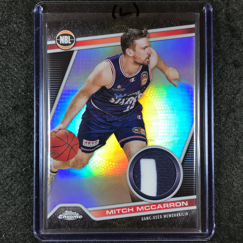 2023-24 Topps Chrome NBL MITCH MCCARRON NBL Relics Jersey #30 (L)
