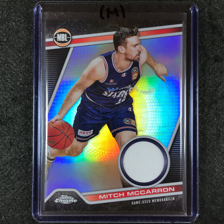 2023-24 Topps Chrome NBL MITCH MCCARRON NBL Relics Jersey #30 (M)