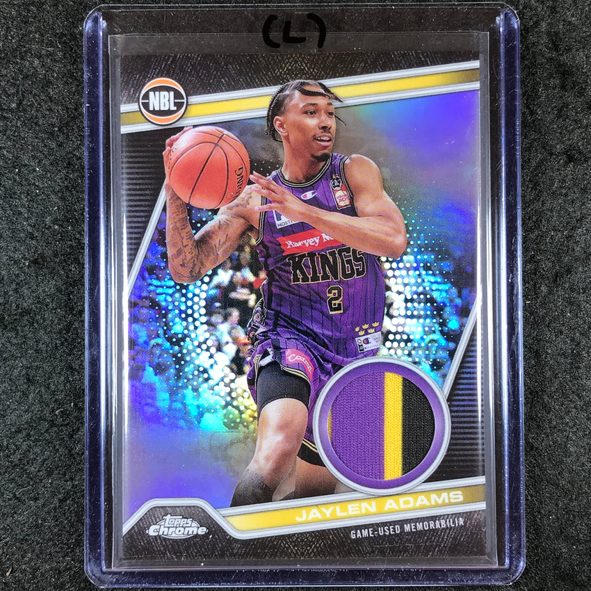 2023-24 Topps Chrome NBL JAYLEN ADAMS NBL Relics Jersey #32 (L)