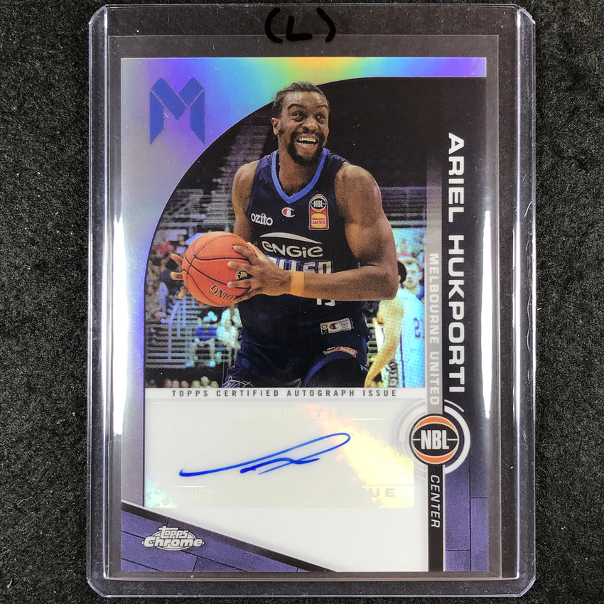 2023-24 Topps Chrome NBL ARIEL HUKPORTI NBL Auto #AH (L)