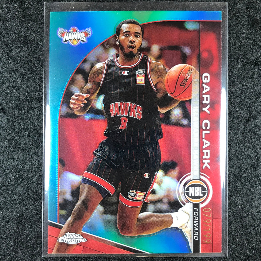 2023-24 Topps Chrome NBL GARY CLARK Base Aqua 79/199 #33