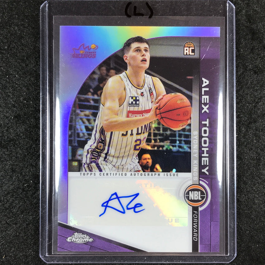 2023-24 Topps Chrome NBL ALEX TOOHEY NBL Rookie Auto #AT (L)