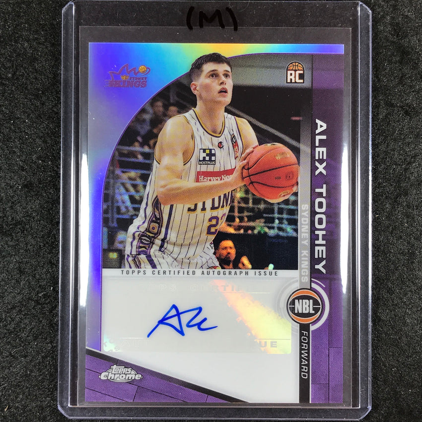 2023-24 Topps Chrome NBL ALEX TOOHEY NBL Rookie Auto #AT (M)