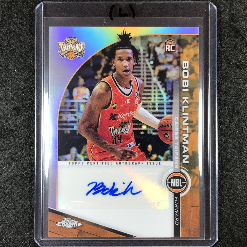 2023-24 Topps Chrome NBL BOBI KLINTMAN NBL Rookie Auto #BK (L)