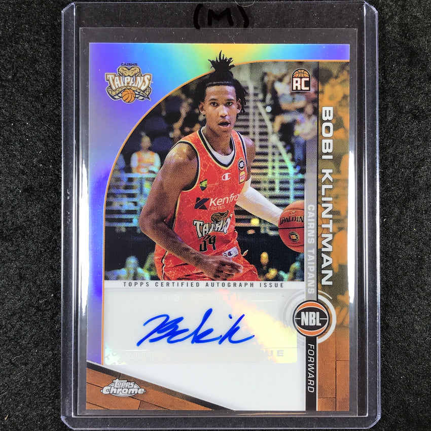 2023-24 Topps Chrome NBL BOBI KLINTMAN NBL Rookie Auto #BK (M)