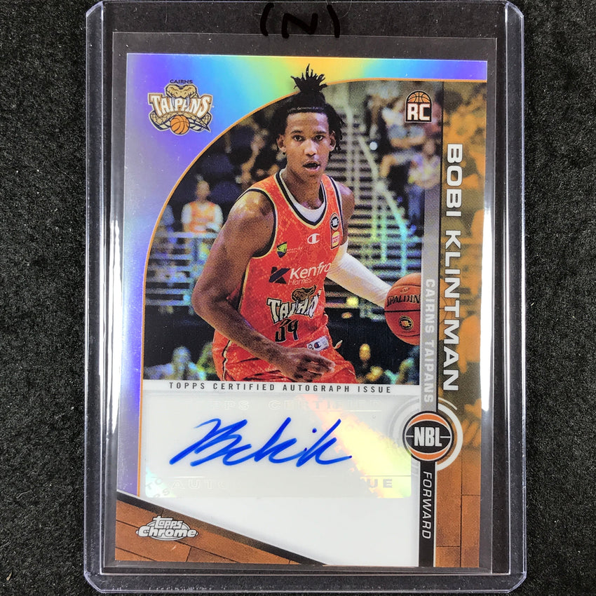 2023-24 Topps Chrome NBL BOBI KLINTMAN NBL Rookie Auto #BK (N)
