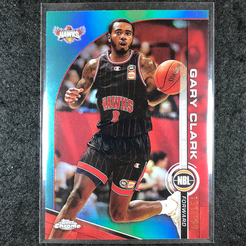 2023-24 Topps Chrome NBL GARY CLARK Base Aqua 131/199 #33