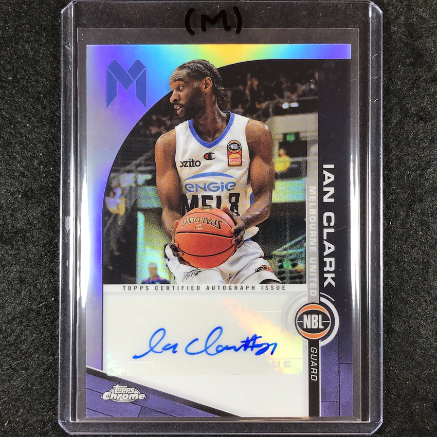2023-24 Topps Chrome NBL IAN CLARK NBL Auto #IC (M)