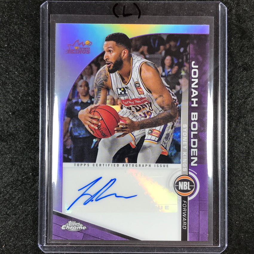 2023-24 Topps Chrome NBL JONAH BOLDEN NBL Auto #JB (L)
