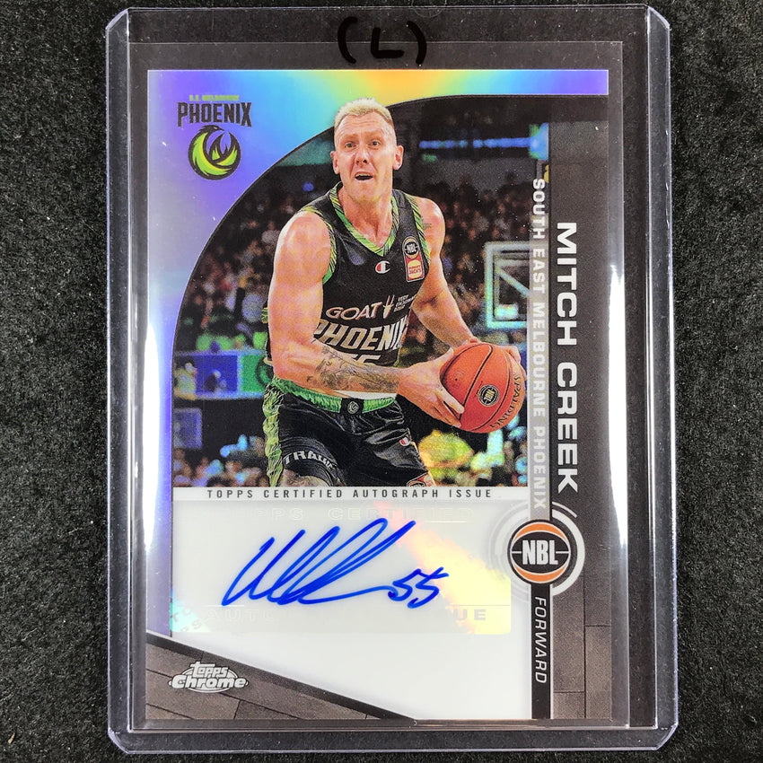 2023-24 Topps Chrome NBL MITCH CREEK NBL Auto #MC (L)
