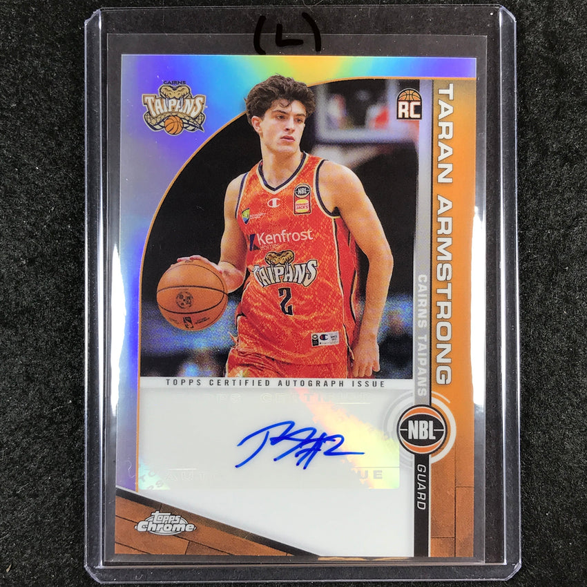 2023-24 Topps Chrome NBL TARAN ARMSTRONG NBL Rookie Auto #TAR (L)