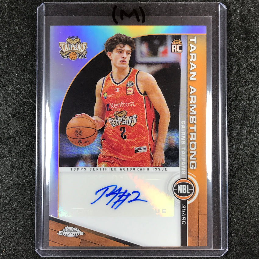2023-24 Topps Chrome NBL TARAN ARMSTRONG NBL Rookie Auto #TAR (M)