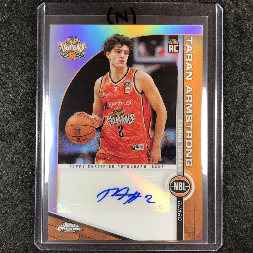 2023-24 Topps Chrome NBL TARAN ARMSTRONG NBL Rookie Auto #TAR (N)