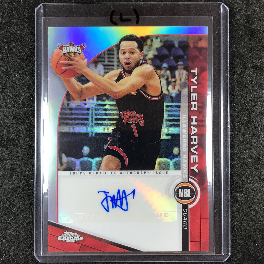 2023-24 Topps Chrome NBL TYLER HARVEY NBL Auto #TH (L)