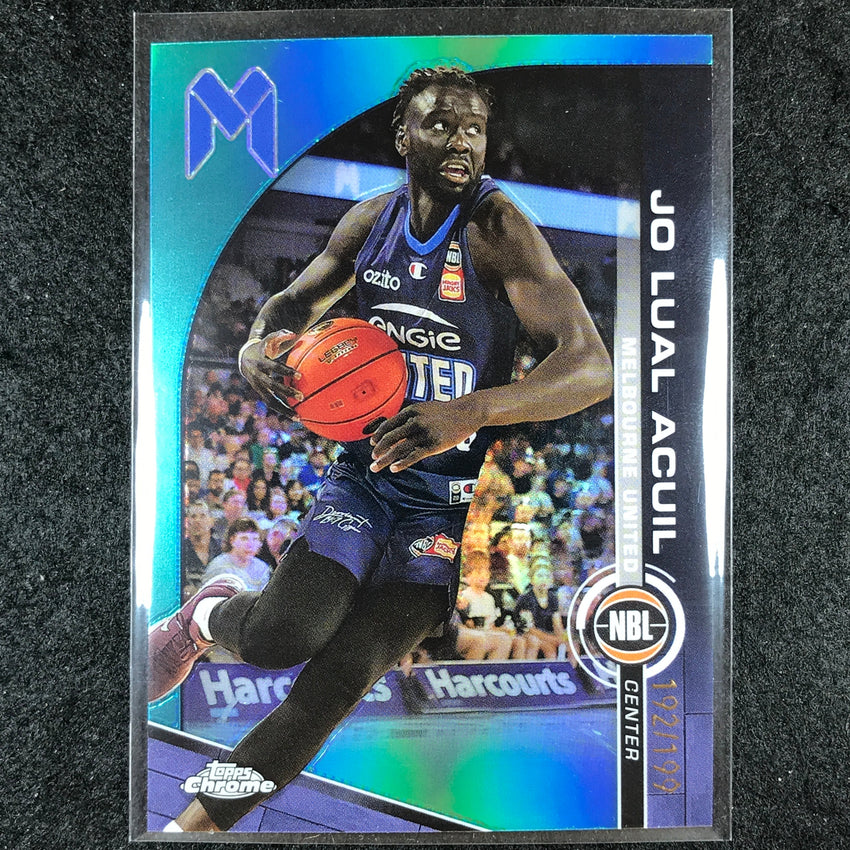 2023-24 Topps Chrome NBL JO LUAL ACUIL Base Aqua 192/199 #46
