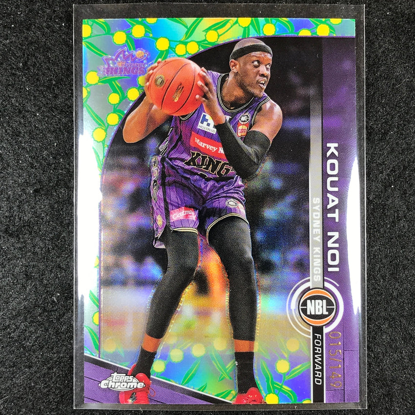 2023-24 Topps Chrome NBL KOUAT NOI Base Golden Wattle 15/149 #88