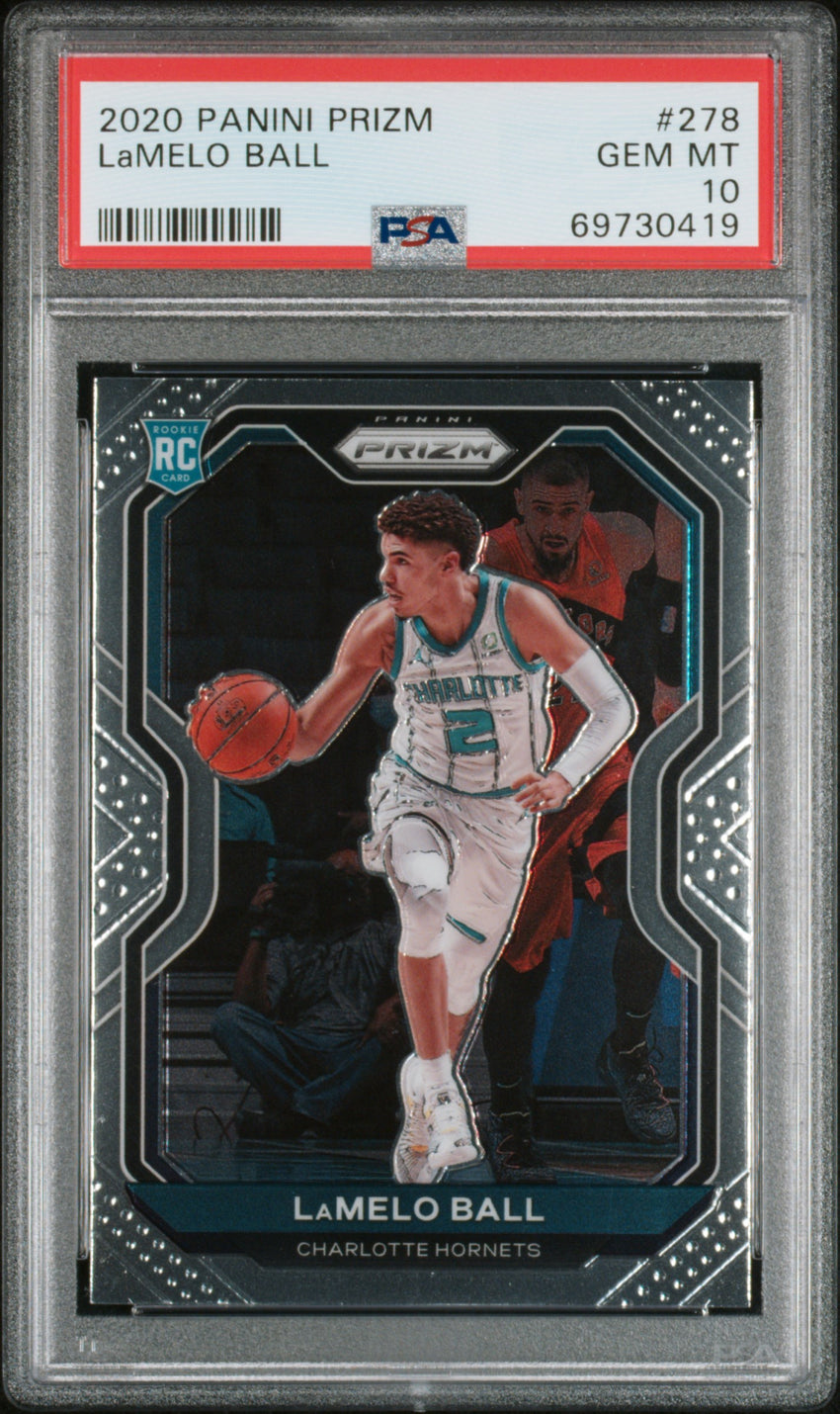 2020 Panini Prizm Lamelo Ball #278 PSA 10 69730419