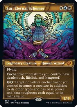 TEXTURED Zur, Eternal Schemer - #368 - Mythic Dominaria United