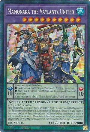 Collectors Rare Mamonaka The Vaylantz United - Tama-en009 - 1st Edition