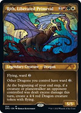 TEXTURED Rith, Liberated Primeval - #354 - Mythic Dominaria United