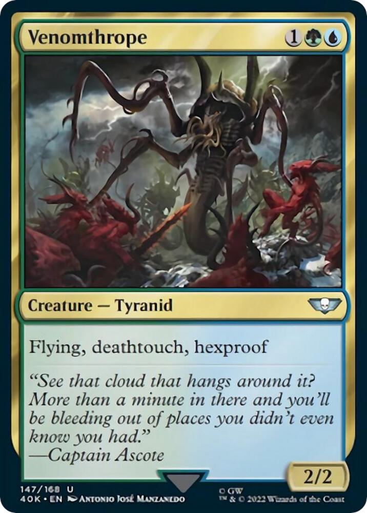 Venomthrope - 147/168 - Uncommon Universes Beyond: Warhammer 40k