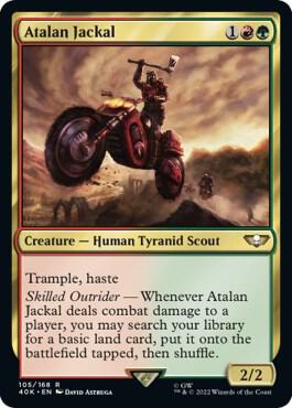 Atalan Jackal - 105/168 - Uncommon Universes Beyond: Warhammer 40k