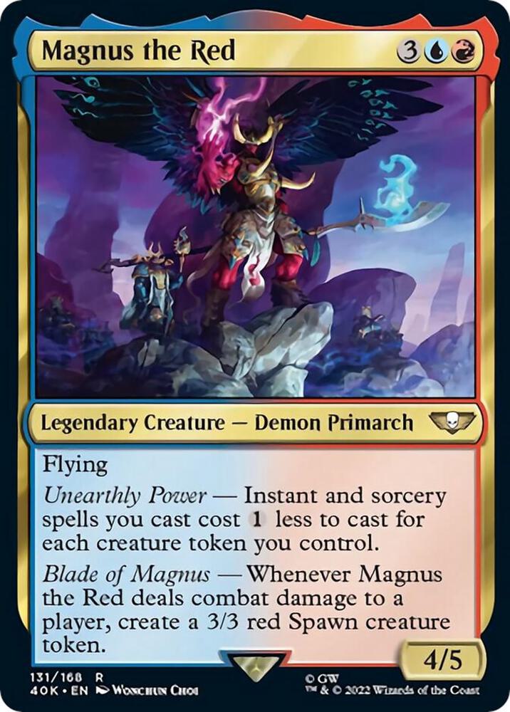 Magnus the Red - 131/168 - Rare Universes Beyond: Warhammer 40k