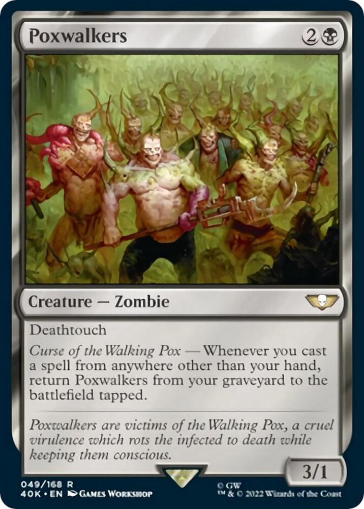 Poxwalkers - 049/168 - Rare Universes Beyond: Warhammer 40k