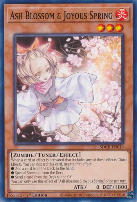 Ash Blossom & Joyous Spring - SDCB-EN014 - Common 1st Edition