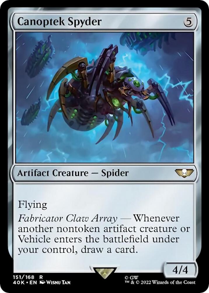 Canoptek Spyder - 151/168 - Rare Universes Beyond: Warhammer 40k