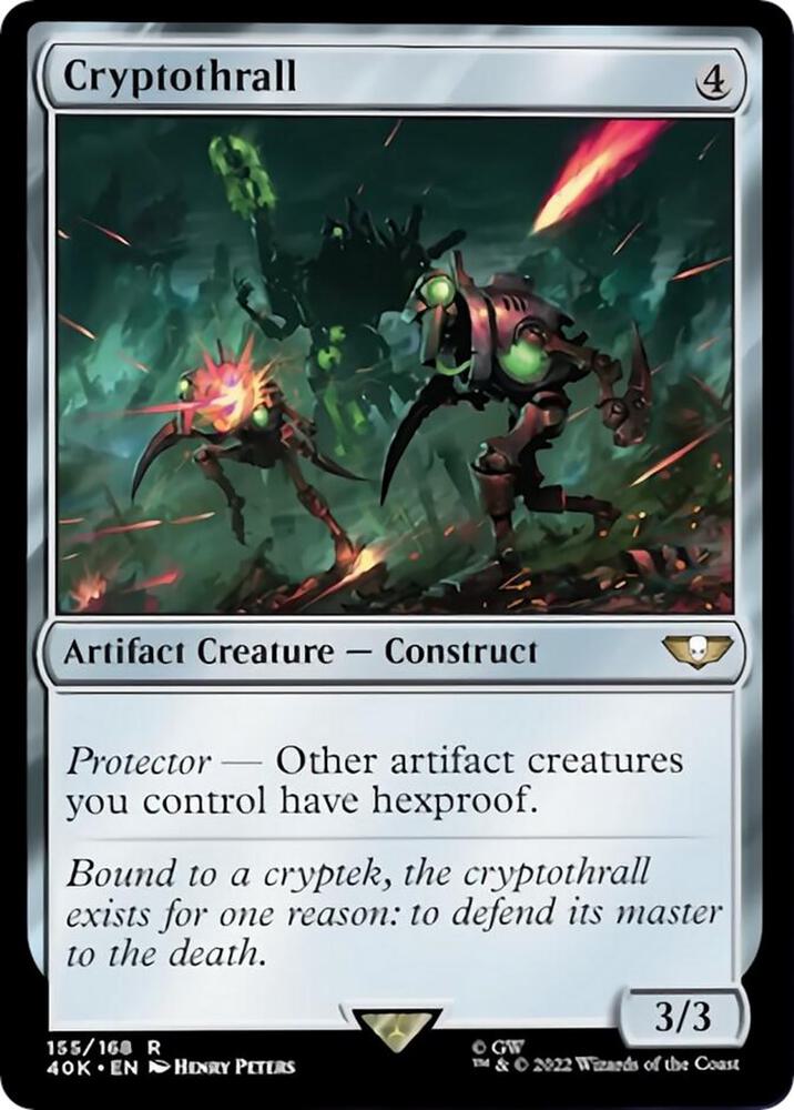 Cryptothrall - 155/168 - Rare Universes Beyond: Warhammer 40k