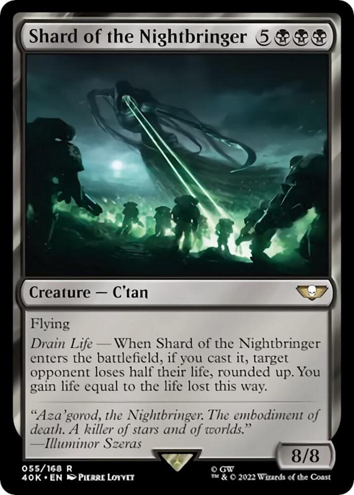 Shard of the Nightbringer - 055/168 - Rare Universes Beyond: Warhammer 40k